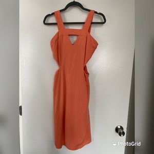 Bebe Bodicon cutout dress